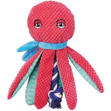 Peluche Poulpe recyclée - 32 cm