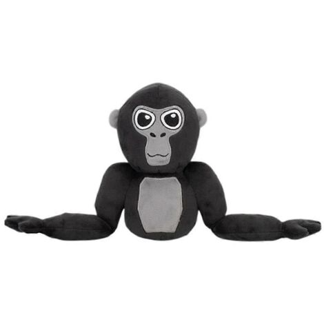 Peluche singe en peluche kawaii, oreiller, article phare du Nouvel An, E--