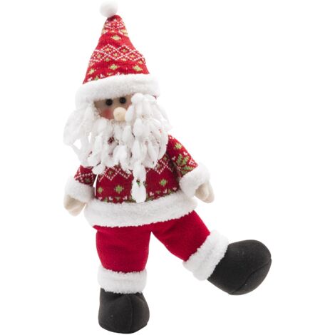 Peluches decorative Babbo Natale 50 cm