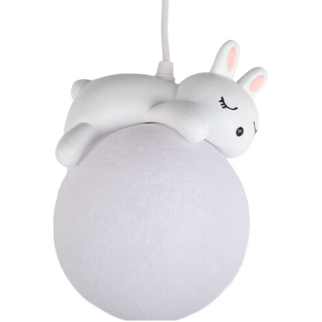 Pend Light R Chandelier Blanc Chandelier Mignon Animal S Plafond Plafonnage pour la Cuisine Chambre de Chambre à Coucher