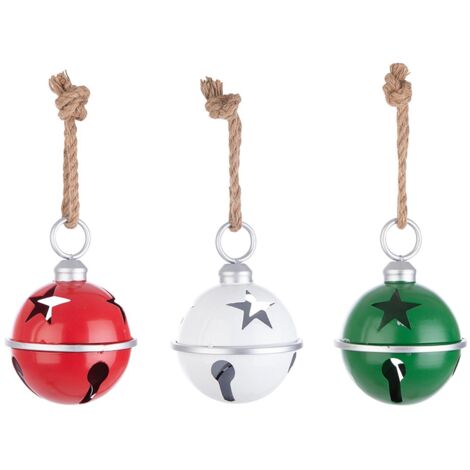 Pendagli Bell Met metallo lucido Ø17,8 cm