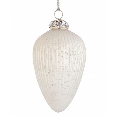 Pendaglio Genteel Bianco Opaco D100mm (8 Pezzi)