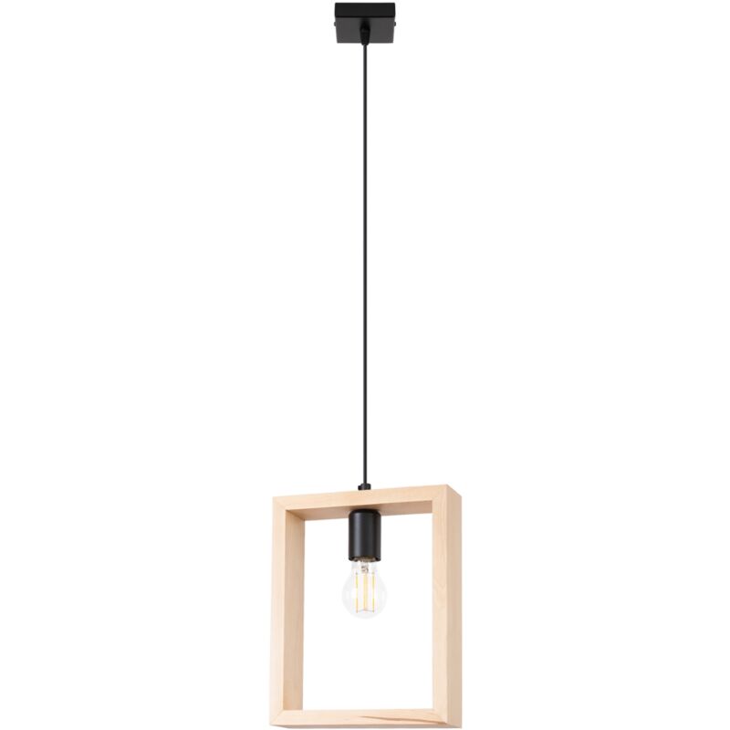 Sollux - Pendant lamp aries natural wood