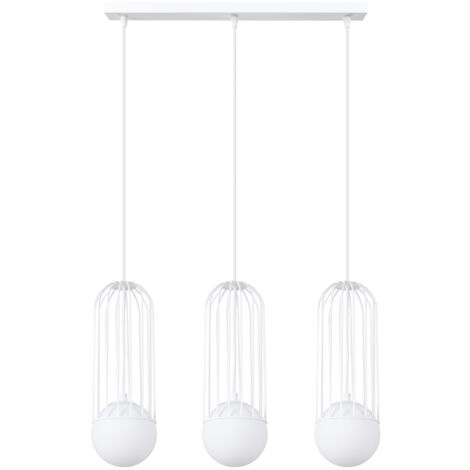 Pendant lamp BRINA 3L white