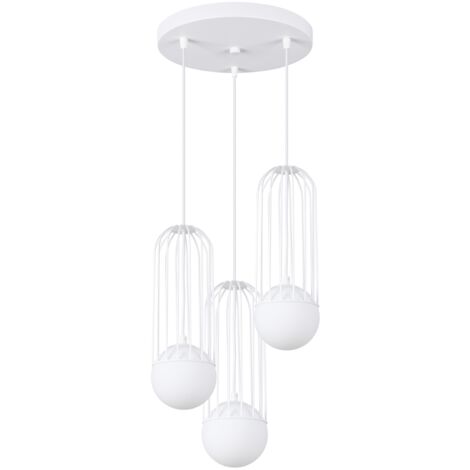 Pendant lamp BRINA 3P white