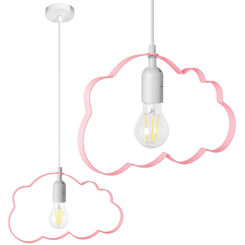 Toolight Pendant Lamp Cloud Light Pink