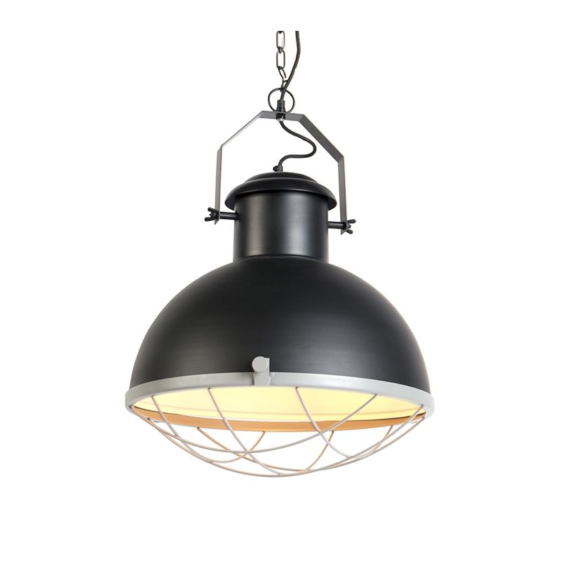 Industrial hanging lamp black with gray - Engine