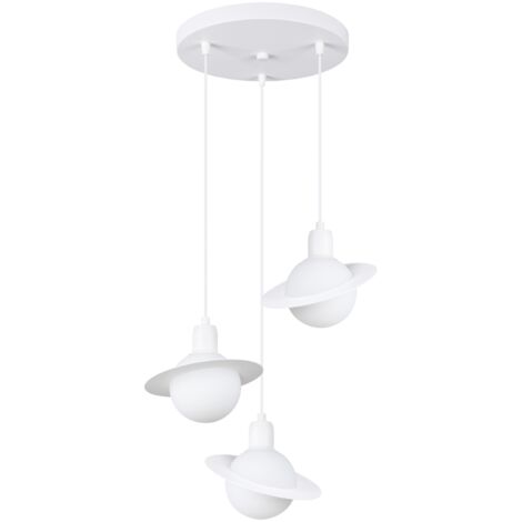 Pendant lamp HYPERION 1 white