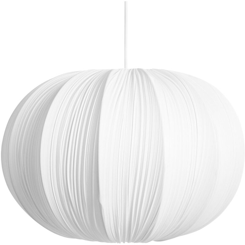 Image of Pendant Hanging Lamp White Fabric Cotton&hellip;