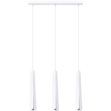 Pendant lamp PRYSM 3L white
