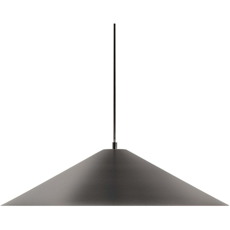Pendant Lamp Black Metal UFO Modern Design Mid Century Style Painted RASPACULO