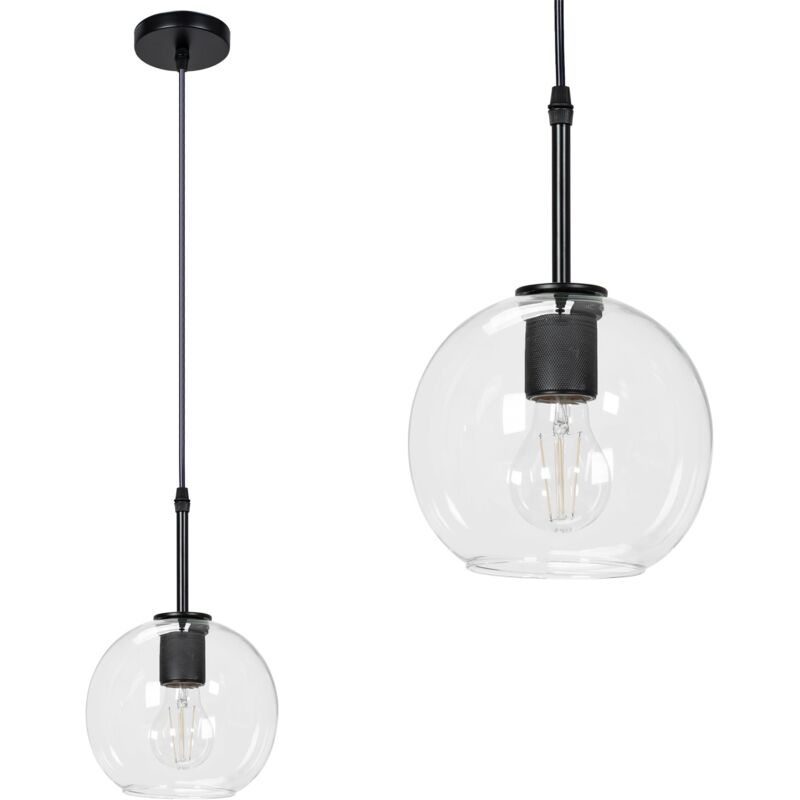 Image of Toolight - Pendant Lamp APP1176-1CP Black&hellip;