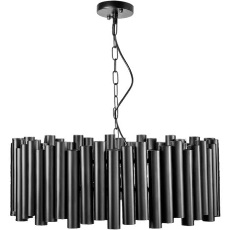 Pendant Lamp TOOLIGHT APP1306-C Black matt E27