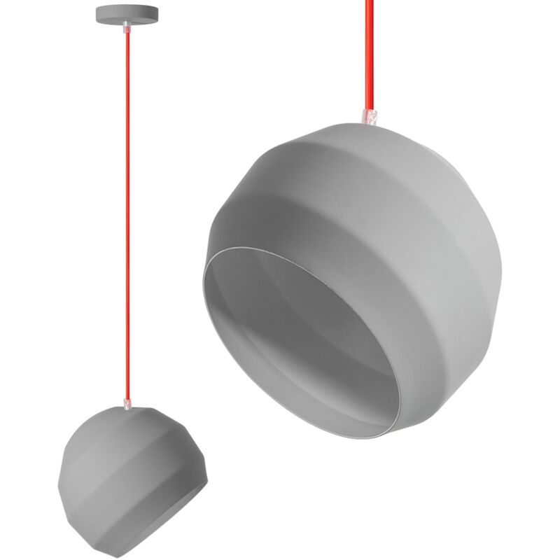 Image of Toolight - Pendant Lamp APP382-1CP Grey&hellip;