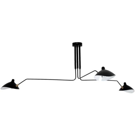 Pendant Lamp TOOLIGHT APP569-3C 3-arm Black 3-light points E27 150x150x60cm