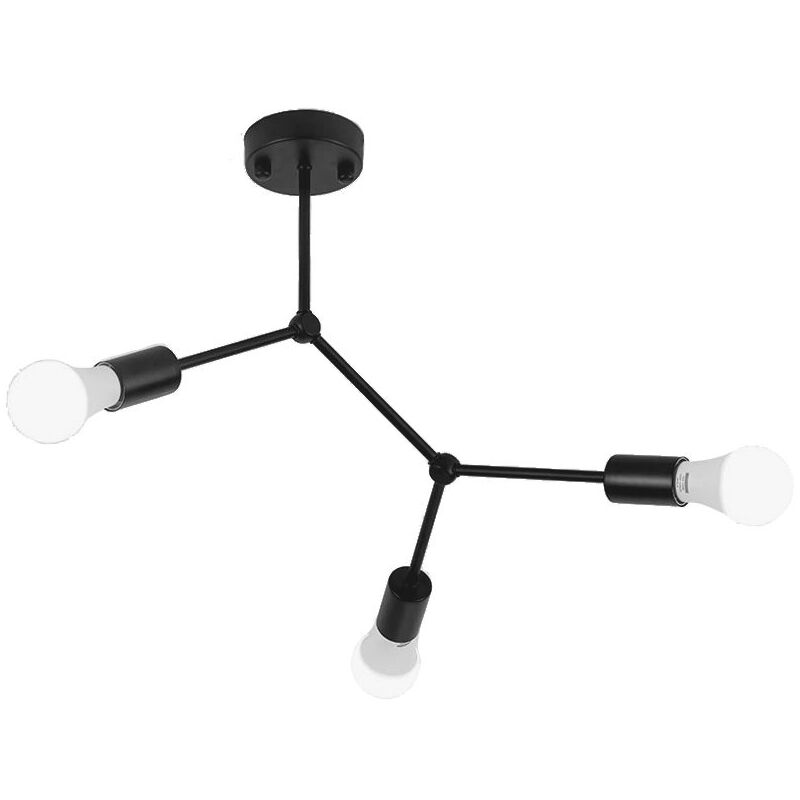 Image of Toolight - Pendant Lamp APP736-3C Black&hellip;