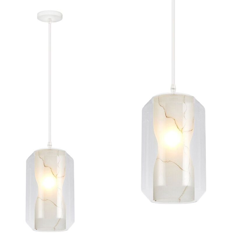 Image of Toolight - Pendant Lamp APP909-1CP White&hellip;