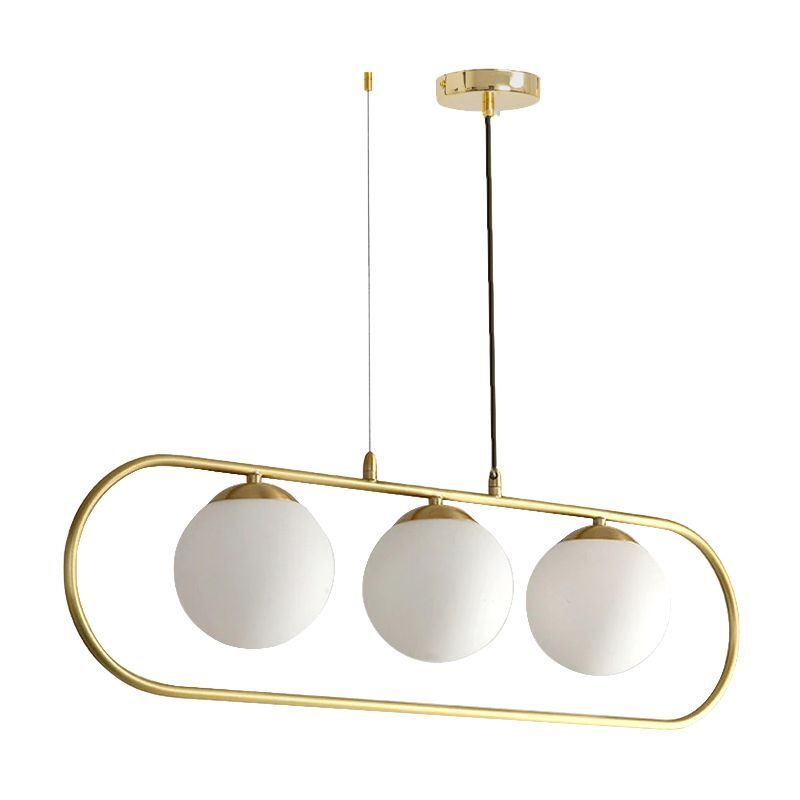 Toolight - Pendant Lamp App915-3cp Glamour Gold 3-light Points E27 81x22, 5-105cm