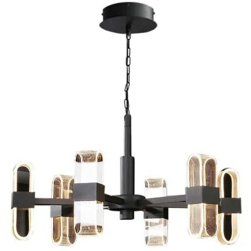 Pendant Led Lamp Toolight App770-6c Modern + Remote Control 6-light Points 120 W 70x70x92cm