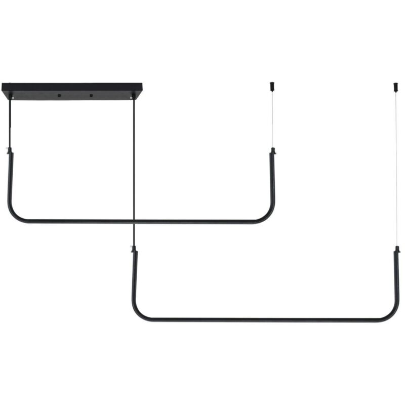 Pendant Led Lamp Toolight App980-1cp Black 1-light Point 40w 40x90x11cm