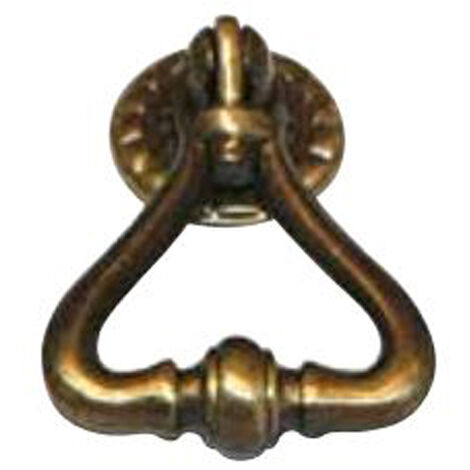 Pendant régence X 45 fer finition laitonné vieilli CADAP 1315 28V