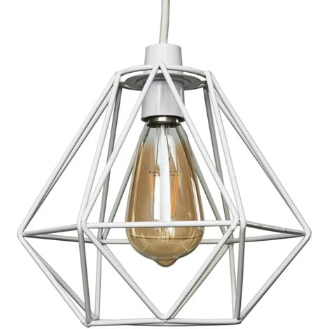 Pendant Shades Geometric Wire Easy Fit