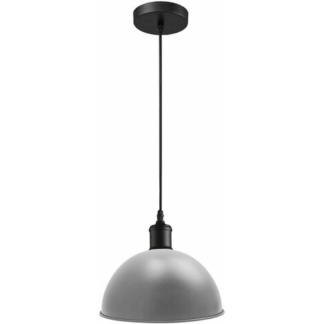 main image of "Pendant Shades Suspended Ceiling Light Fitting Retro Lighting Domed Metal"
