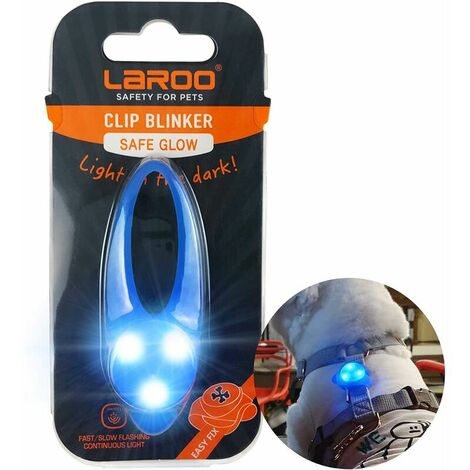 Pendants for Dog Collars, Waterproof Soft Silicone Safety Flashing LED Light for Outdoor Sports and Walking Dogs Cats