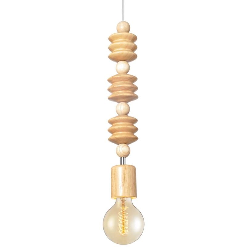 

Lúzete - Péndel Engla Madera Cromo 40Cm