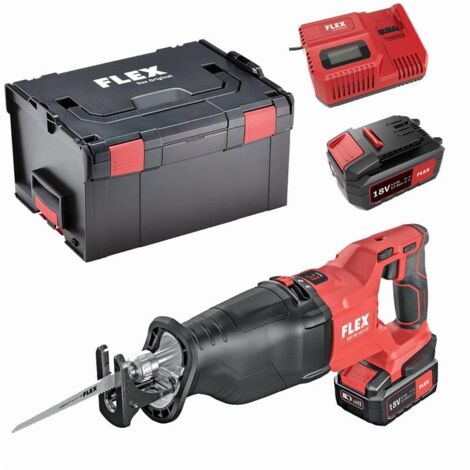 Pendel-Säbelsäge FLEX 18V RSP DW 18.0-EC/5.0 - im Koffer 2 Akkus + Ladegerät - 469084
