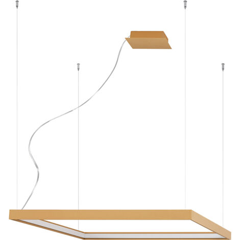 Pendellampe Hängeleuchte Esstischleuchte LED Designleuchte Wohnzimmerlampe gold