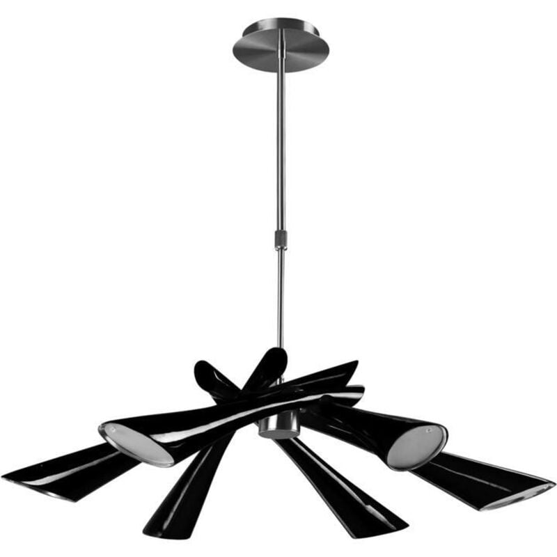 Webmarketpoint - Pop - Pendelleuchte aus schwarzem Metall