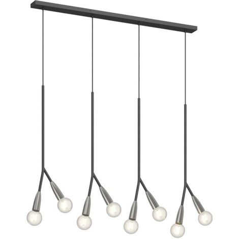 Pendelleuchte "Carlea" aus Metall für Wohnzimmer & Esszimmer von Lucande