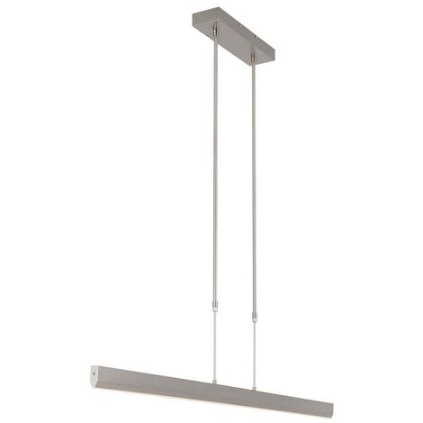 Pendelleuchte Deckenlampe LED Esszimmerlampe Wohnzimmerlampe Stahl L 115 cm