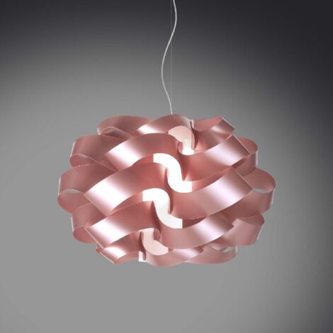 Pendelleuchte ein Licht CLOUD Pink Durchmesser 40x h30 cm