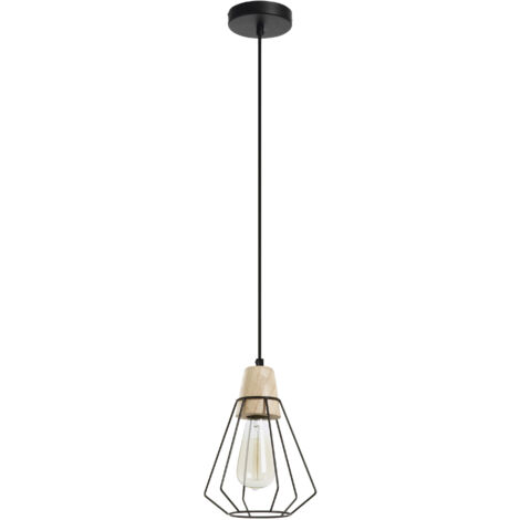 Pendelleuchte Elga E27 60w Schwarz, Innen