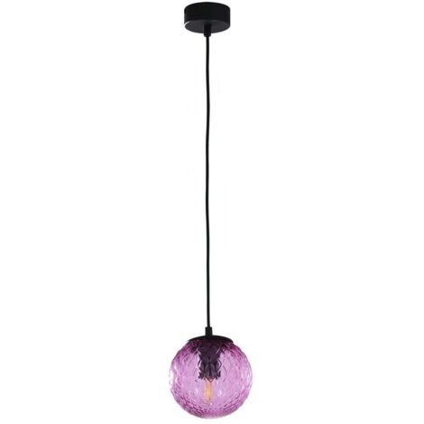 Pendelleuchte Glas Kugelschirm Ø 14 cm H: max. 162 cm verstellbar G9 Hängeleuchte Küche Pendelleuchte Esstisch