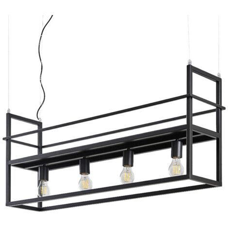 Pendelleuchte "Grisela" aus Metall für Wohnzimmer & Esszimmer von Lindby
