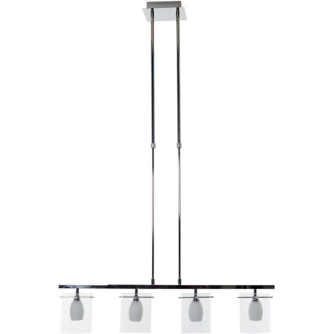 Pendelleuchte HW176, Deckenleuchte Hängeleuchte Deckenlampe, 4-flammig