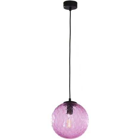 Pendelleuchte Kugel Schirm Ø 21 cm E27 Glas Hängelampe Küche Hängeleuchte Esszimmer