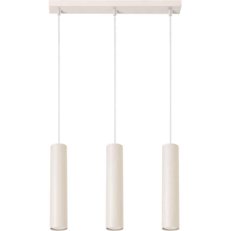 Sollux Lagos Loft Bar Pendelleuchte 3-flammig Beige