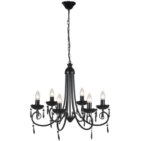 Pendelleuchte Lampe Leuchte 6 Lampenfassung vidaXL