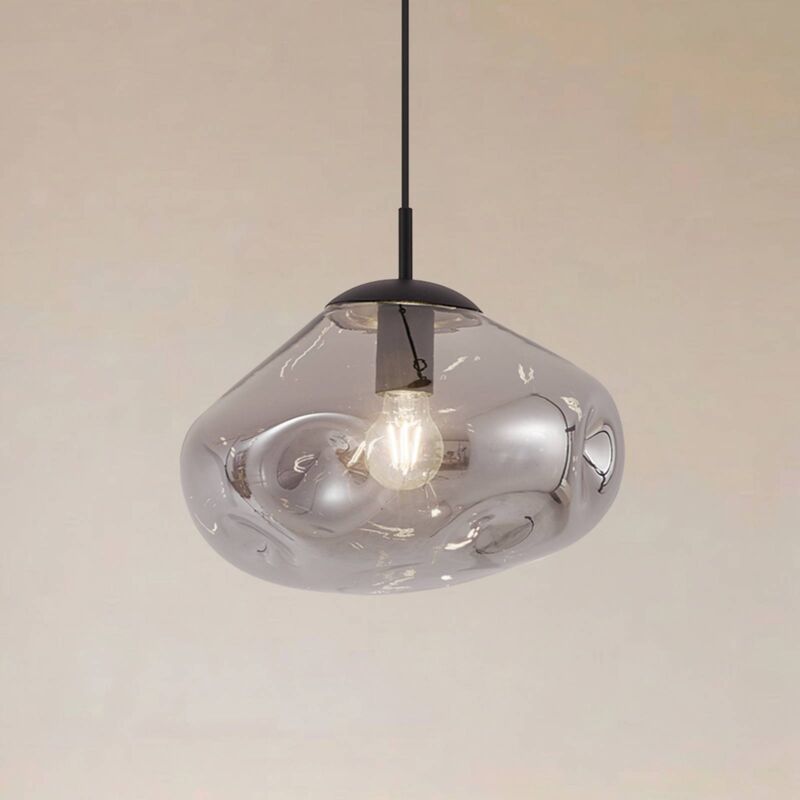 Pendelleuchte "lelia" Aus Glas Für Wohnzimmer & Esszimmer Von Lindby