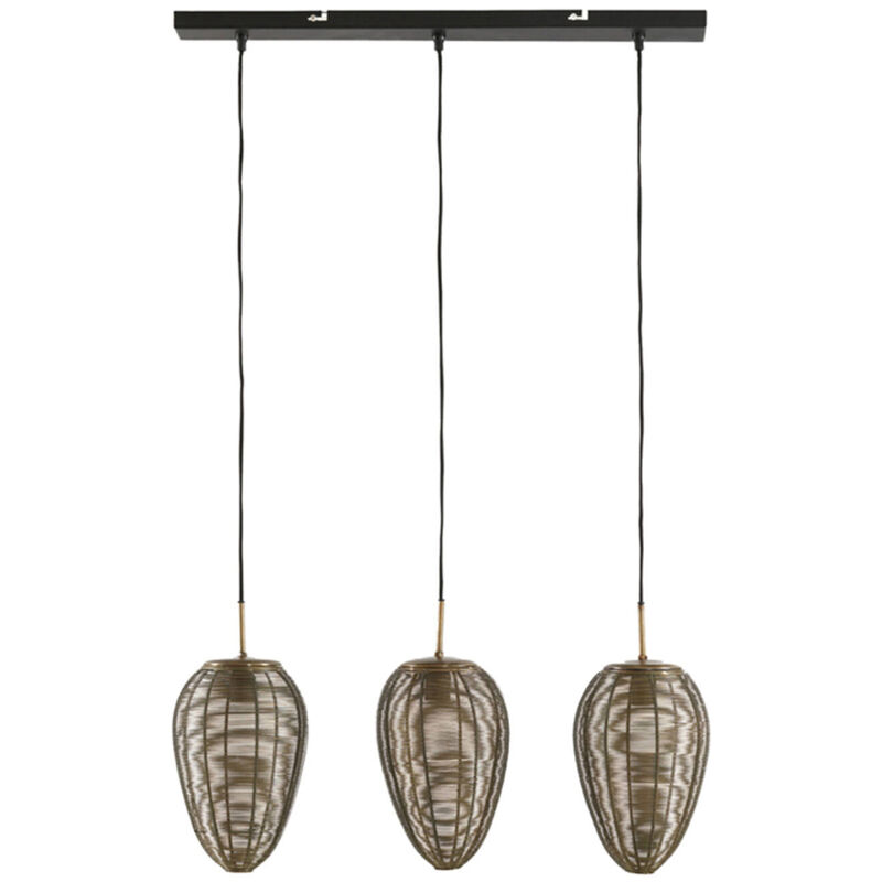 Light & Living Hängeleuchte - Yaelle - Bronze - Metall - Große - Light&living