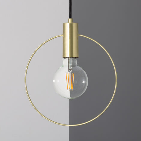 Pendelleuchte Metall Mini Otos Gold
