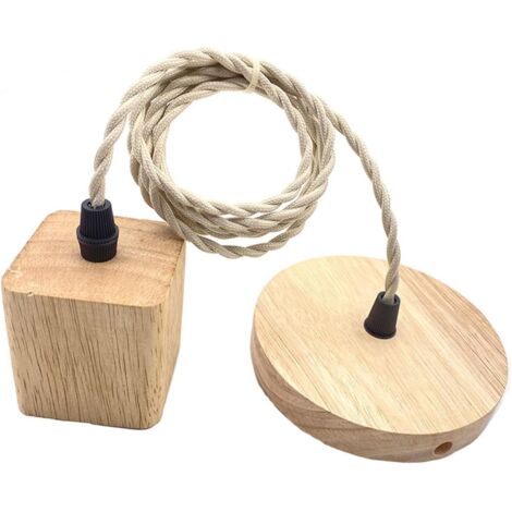 Pendelleuchte mit Vintage-E27-Kabel, moderne Leuchte für Hotelzimmer, Küche, Café, Carré