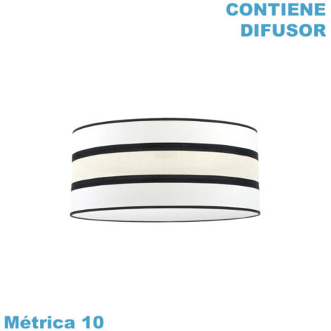 Pendelleuchte schirm karla m10 weiß/beige 60d diffusor enthalten