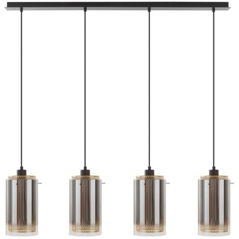 Pendelleuchte "Sterzy" aus Glas für Wohnzimmer & Esszimmer von Lucande