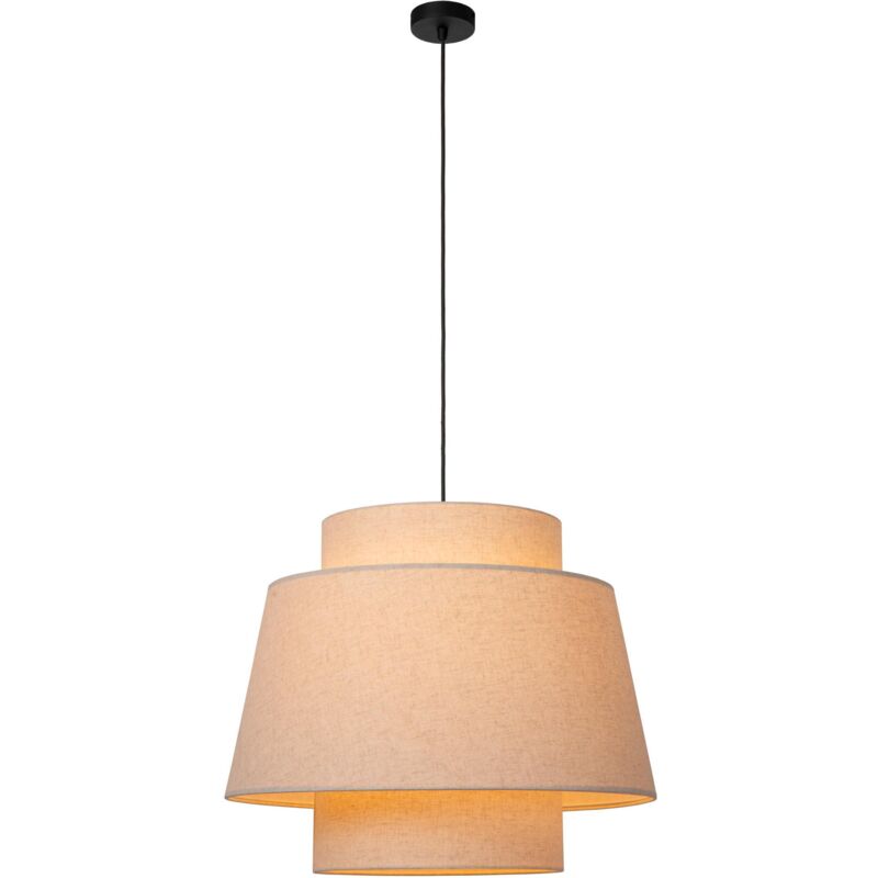 Tribute - Pendelleuchten - Ø 60 Cm - 1xe27 - Beige - Lucide