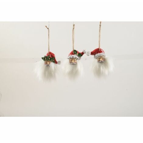 PENDENTE BABBO NATALE IN RESINA